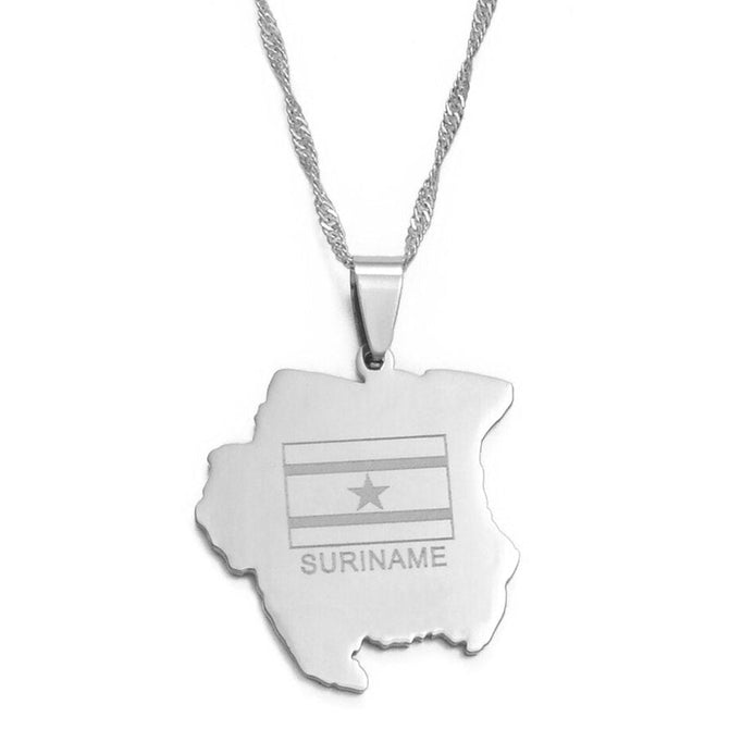 Collana Suriname colore argento