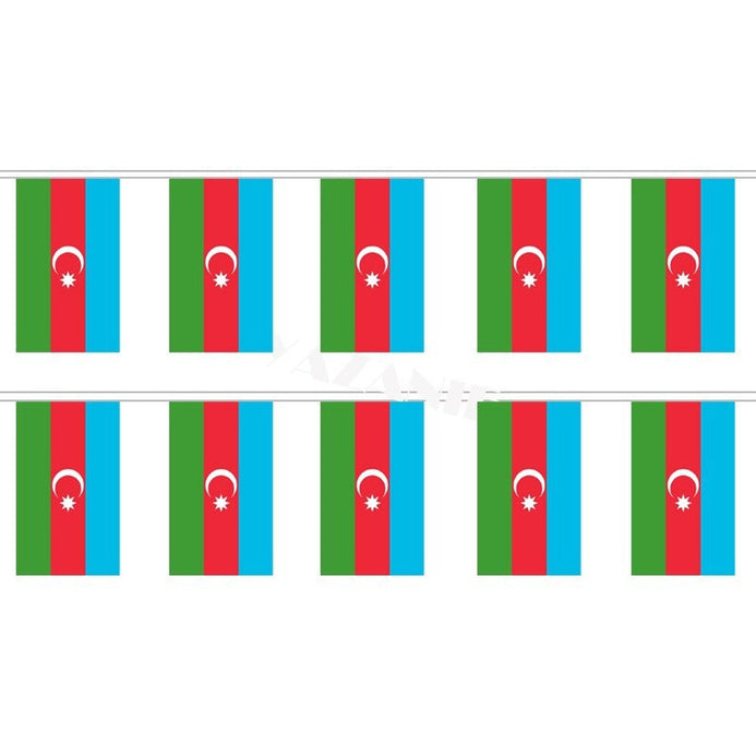 Ghirlanda bandiera Azerbaigian