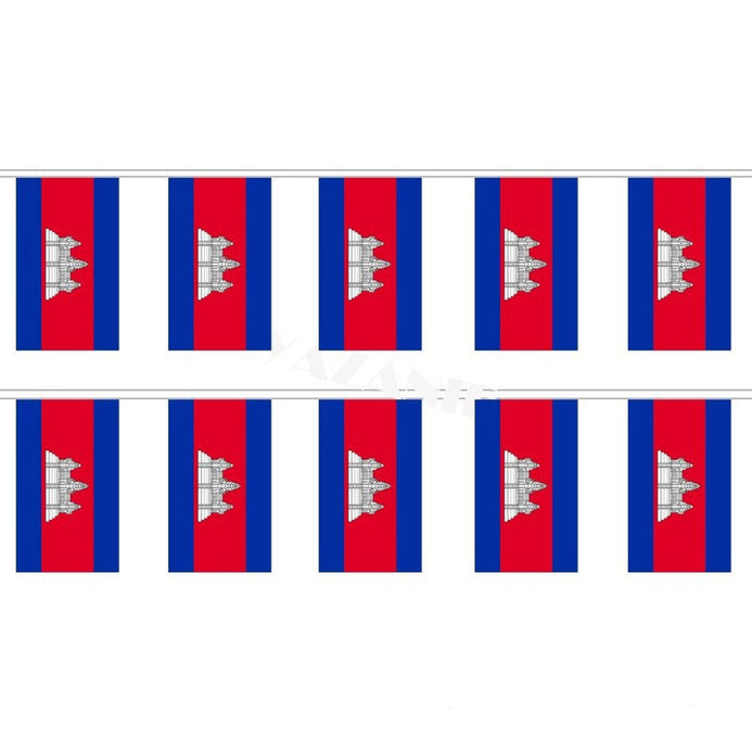 Ghirlanda bandiera Cambogia