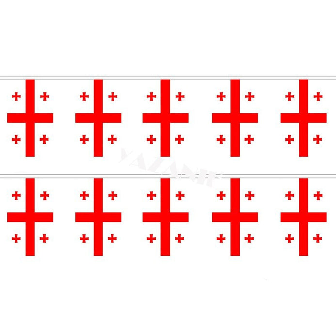 Ghirlanda bandiera Georgia