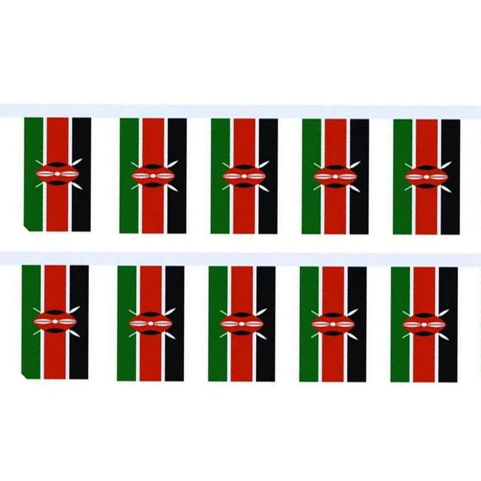 Ghirlanda bandiera Kenya