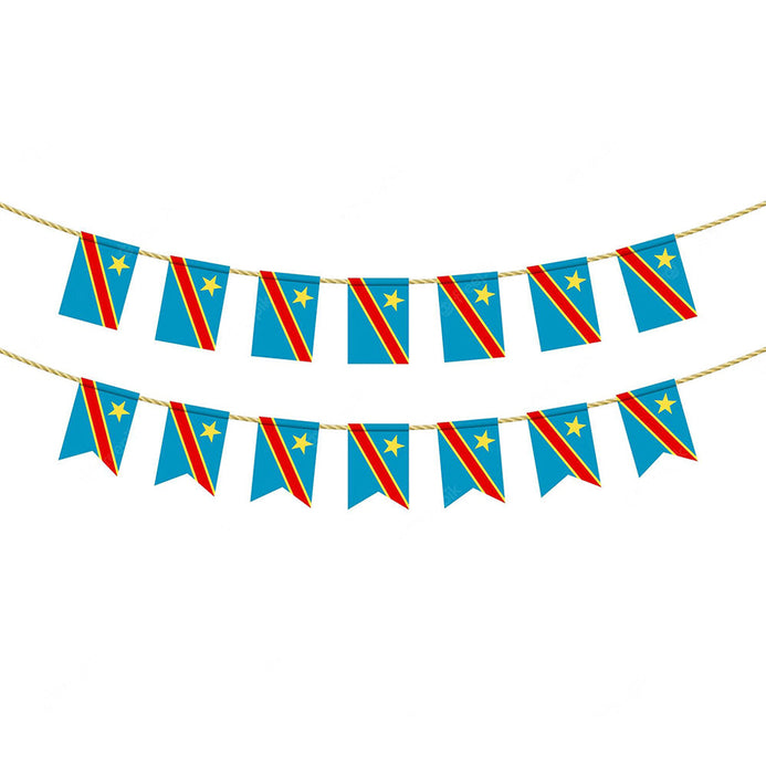 Ghirlanda bandiera Repubblica democratica del Congo