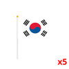 Mini bandiera Corea del Sud