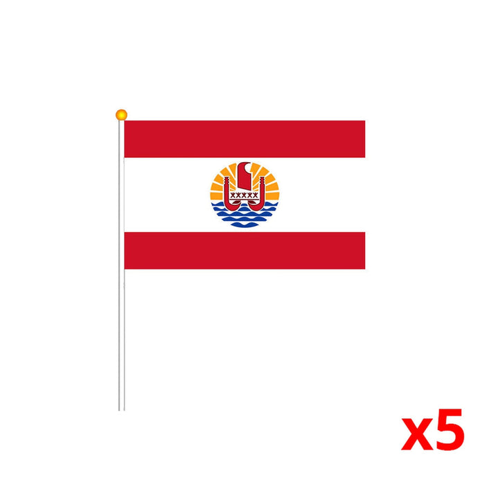 Mini bandiera Polinesia francese