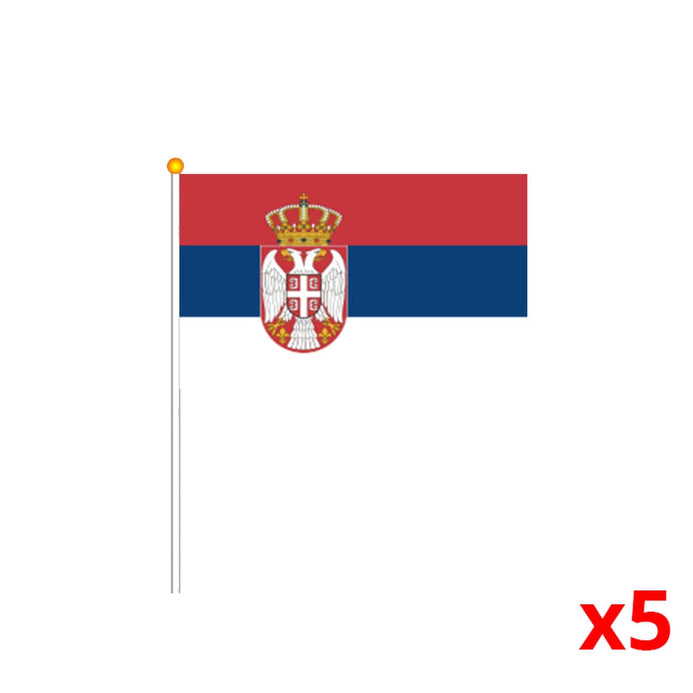 Mini bandiera Serbia