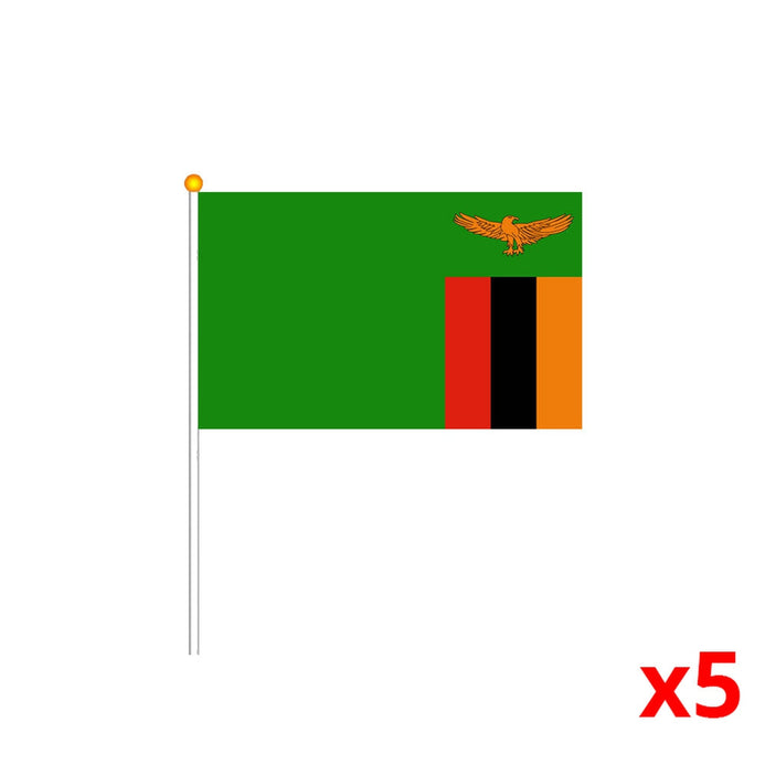 Mini bandiera Zambia