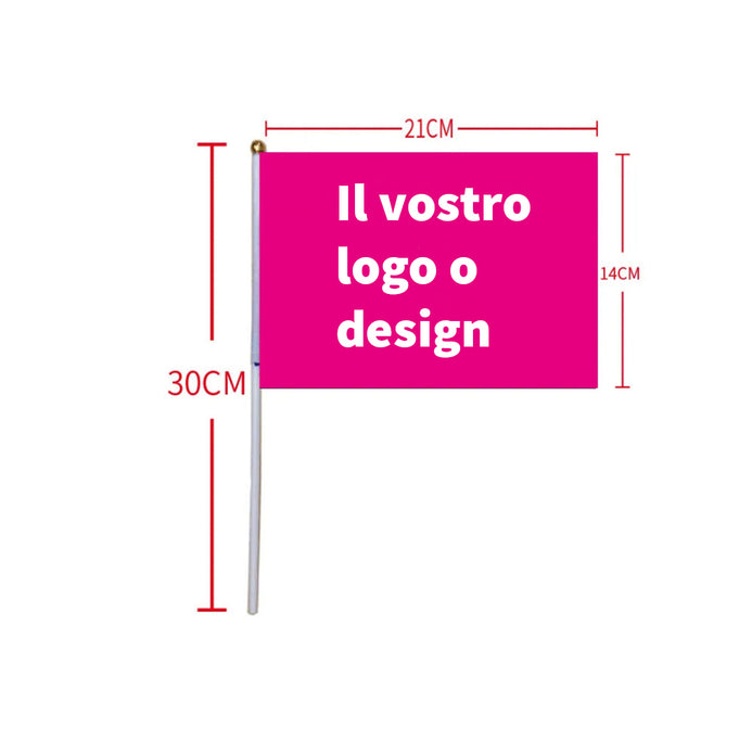 Mini bandiera personalizzata