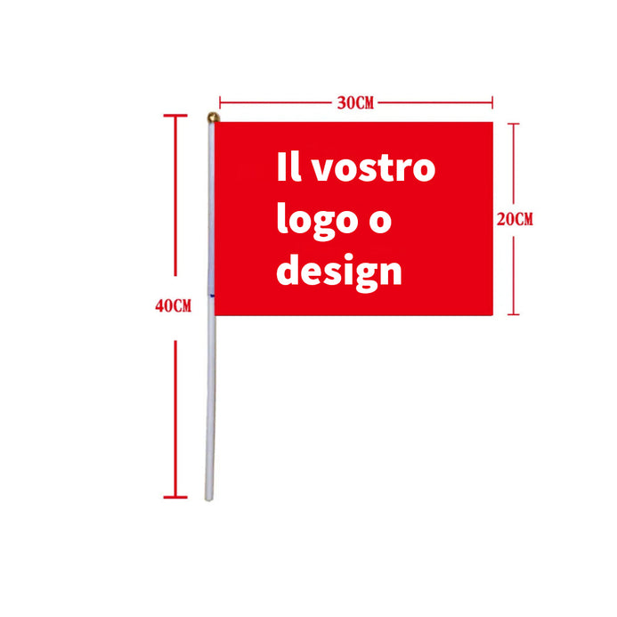Mini bandiera personalizzata
