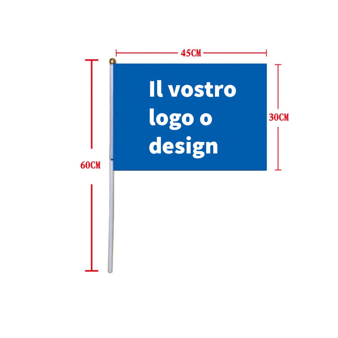 Mini bandiera personalizzata