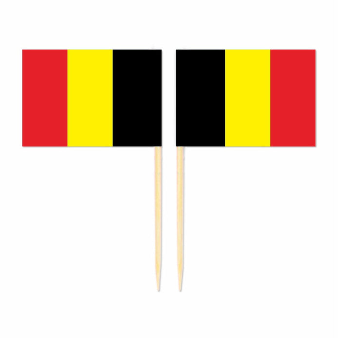 Mini plettri bandiera Belgio