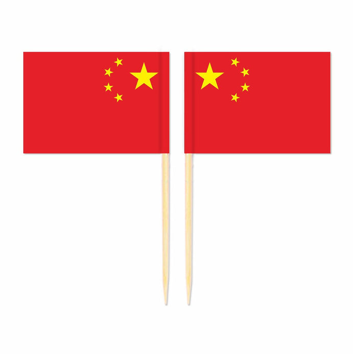 Mini plettri bandiera Cina