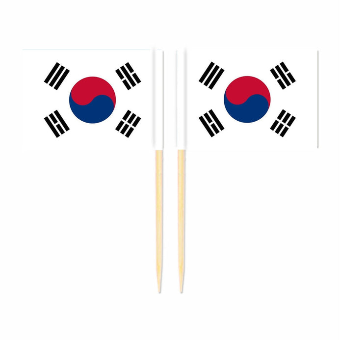 Mini plettri bandiera Corea del Sud