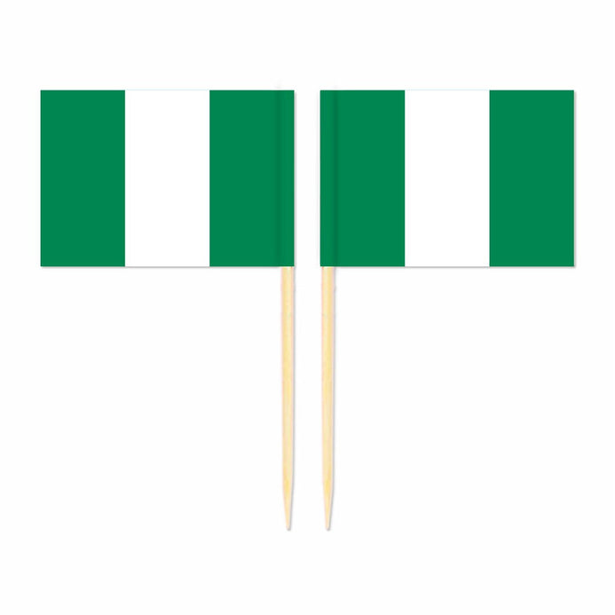 Mini plettri bandiera Nigeria
