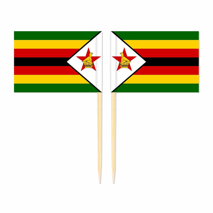 Mini plettri bandiera Zimbabwe