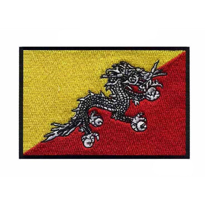 Patch bandiera Bhutan