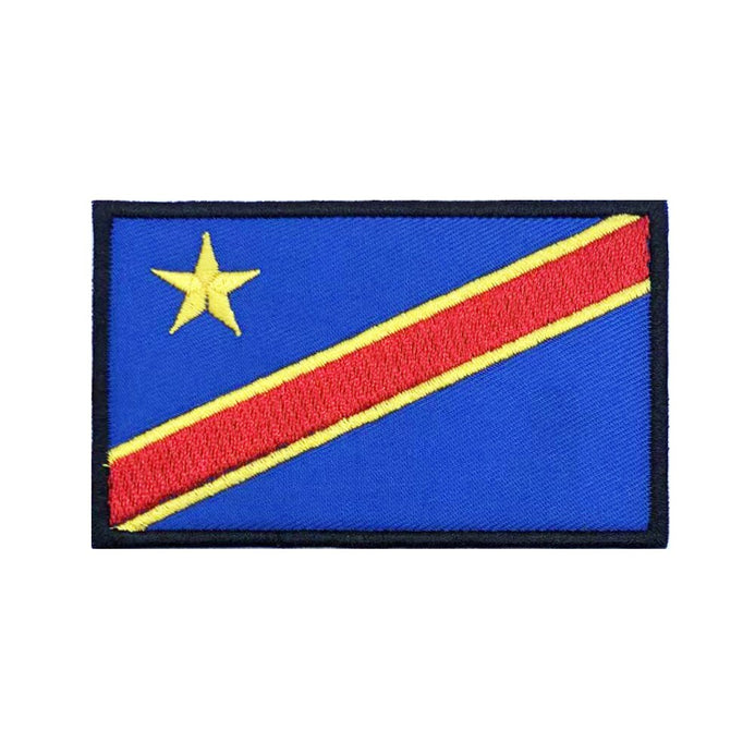 Patch bandiera Repubblica democratica del Congo