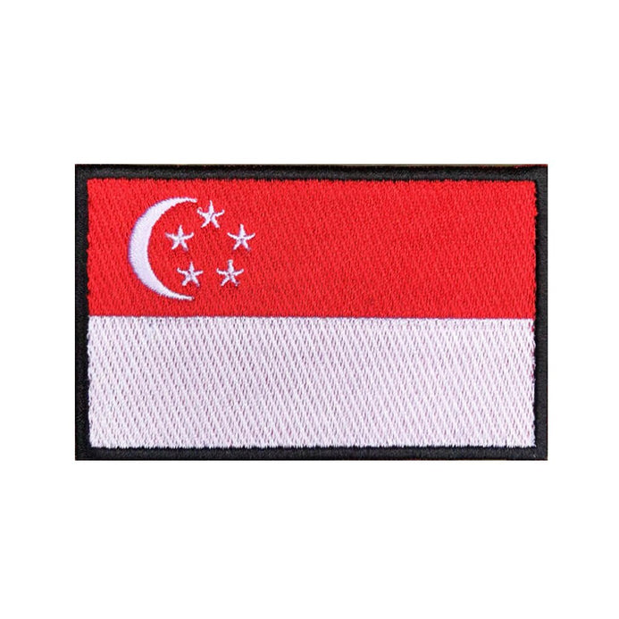Patch bandiera Singapore