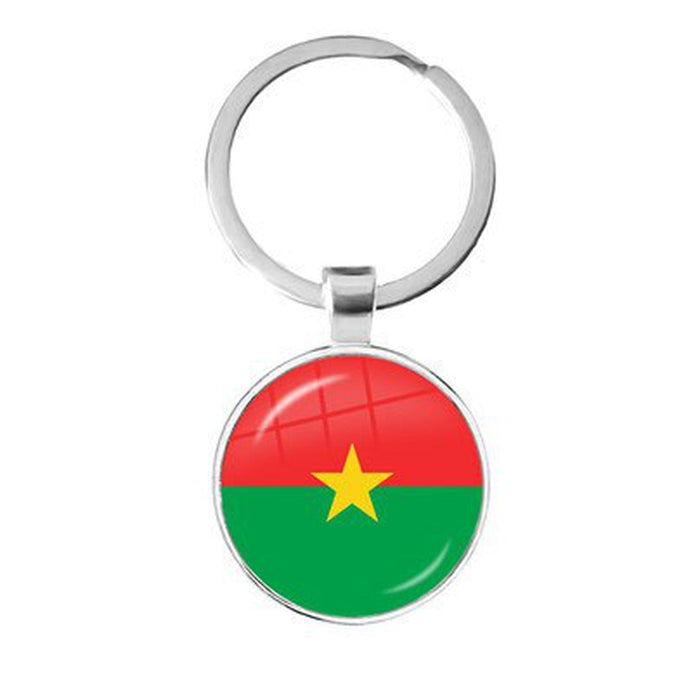 Portachiavi bandiera Burkina Faso