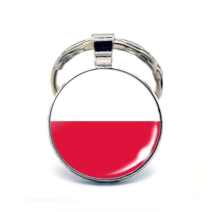Portachiavi bandiera Polonia