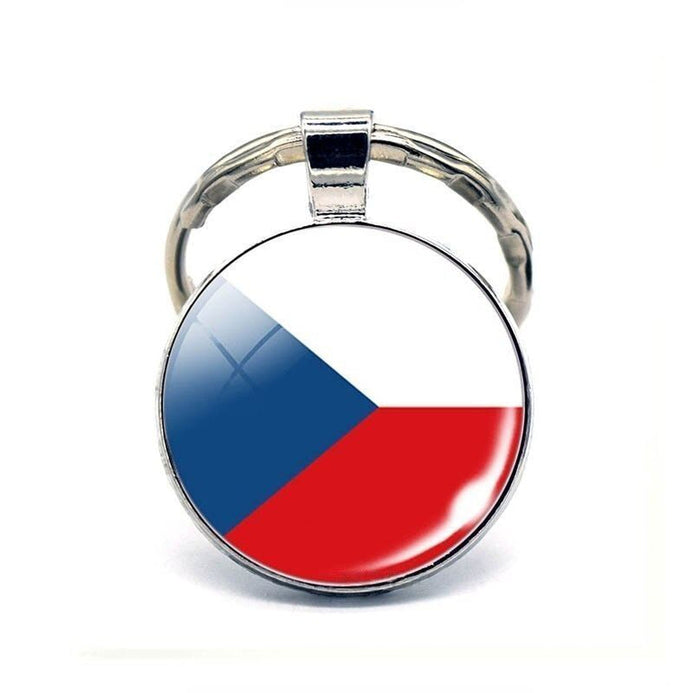 Portachiavi bandiera Repubblica Ceca