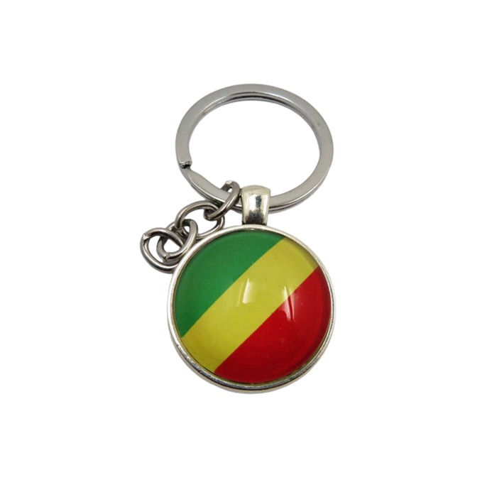 Portachiavi bandiera Repubblica del Congo