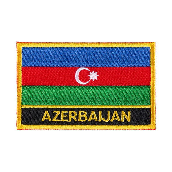 Scudo bandiera Azerbaigian