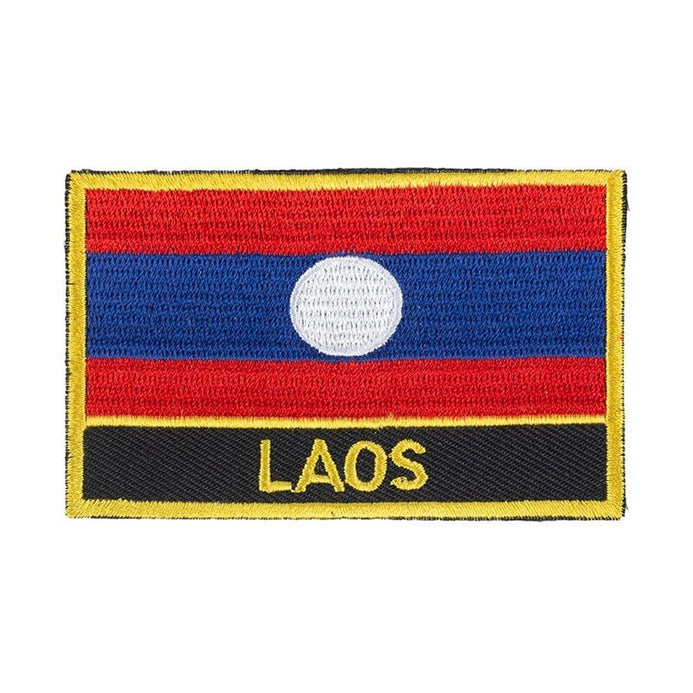 Scudo bandiera Laos