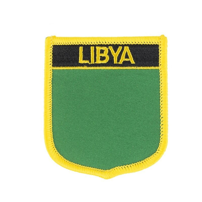 Scudo bandiera Libia verde