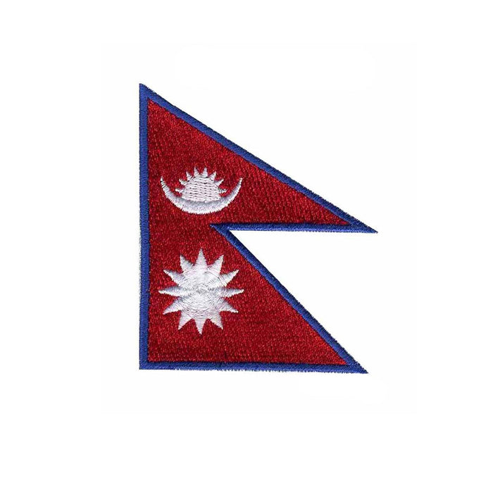 Scudo bandiera Nepal