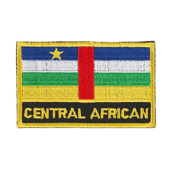 Scudo bandiera Repubblica Centrafricana