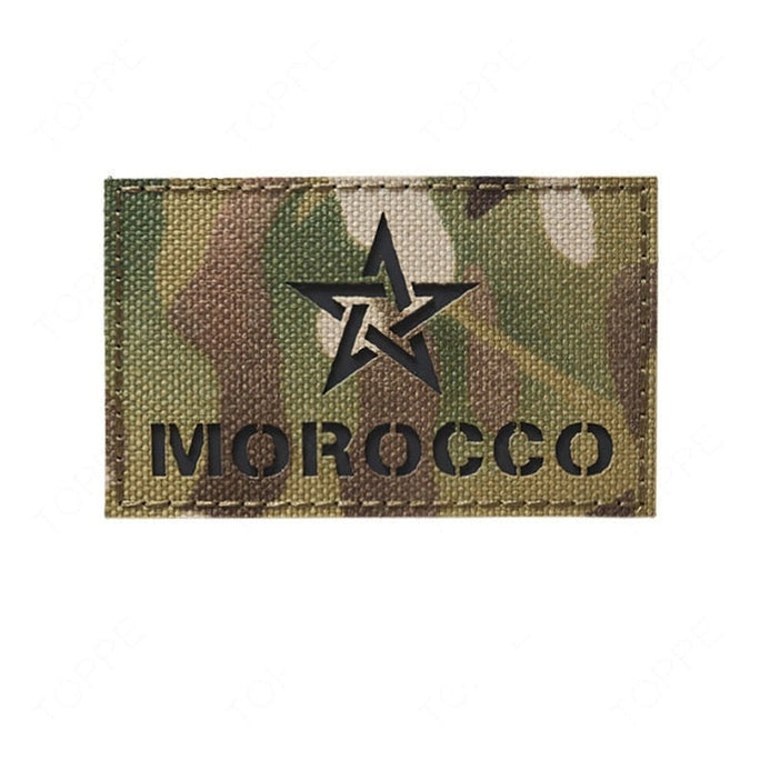 Scudo militare bandiera Marocco