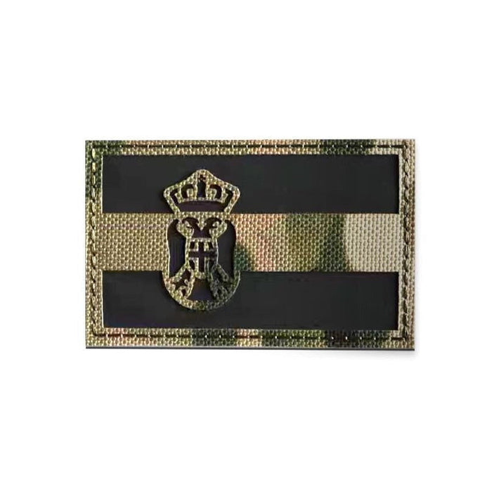 Scudo militare bandiera Serbia