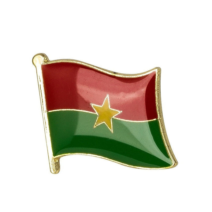 Spilla bandiera Burkina Faso