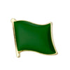 Spilla bandiera Libia verde