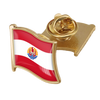 Spilla bandiera Polinesia francese