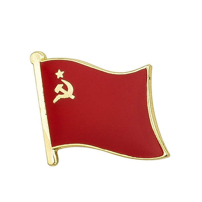 Spilla bandiera URSS