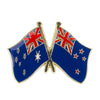 Spilla bandiere incrociate Australia & Nuova Zelanda