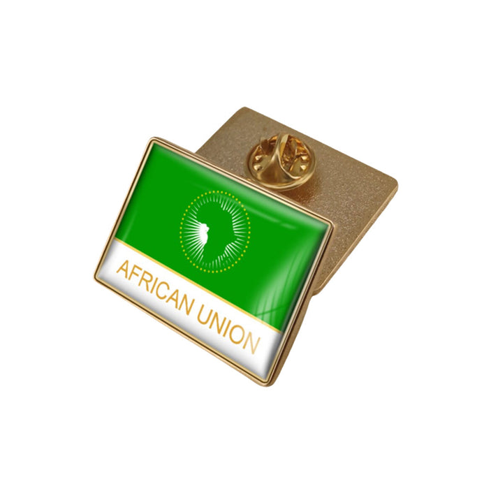 Spillone bandiera Unione Africana