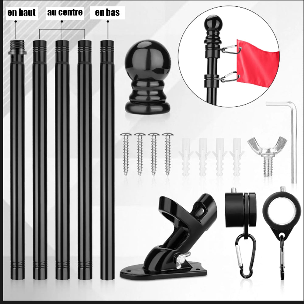 Kit asta per bandiera