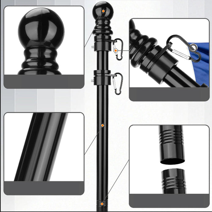 Kit asta per bandiera