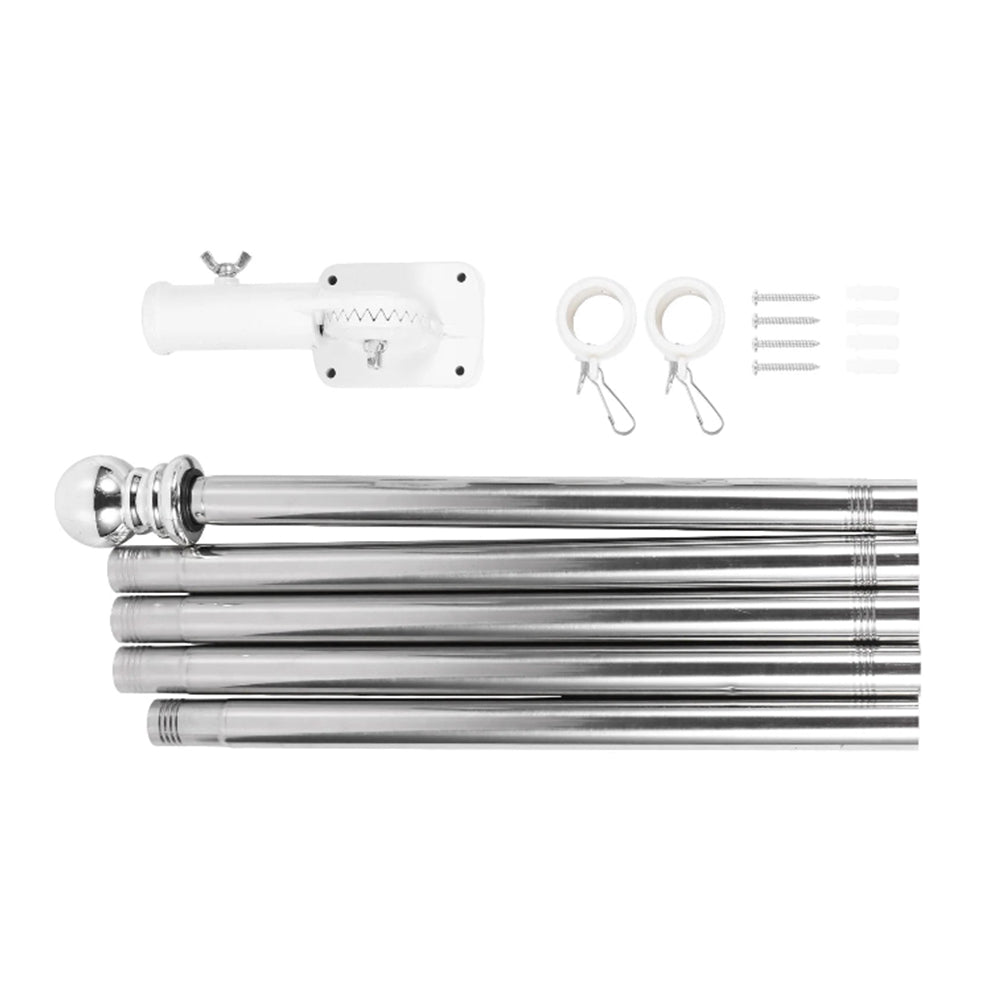 Asta per bandiera in alluminio