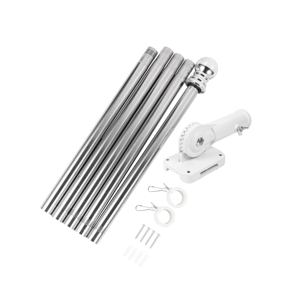 Asta per bandiera in alluminio