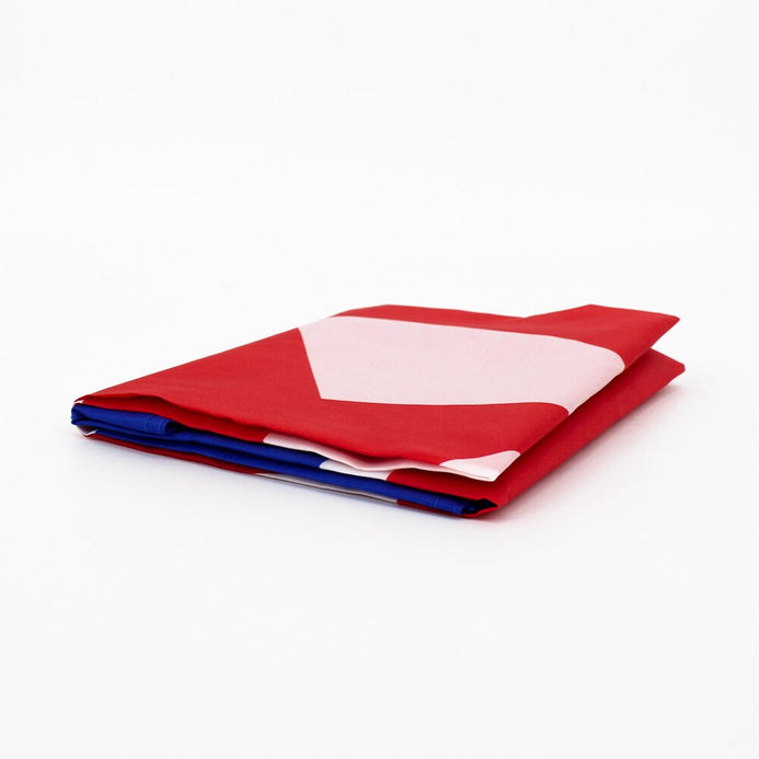 Bandiera Corea del Nord 4 occhielli