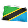 Bandiera Tanzania qualità PRO 90 x 150 cm