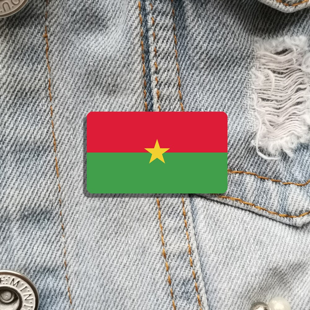 Spillone bandiera Burkina Faso