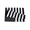 Bandiera Stati Uniti nero e bianco
