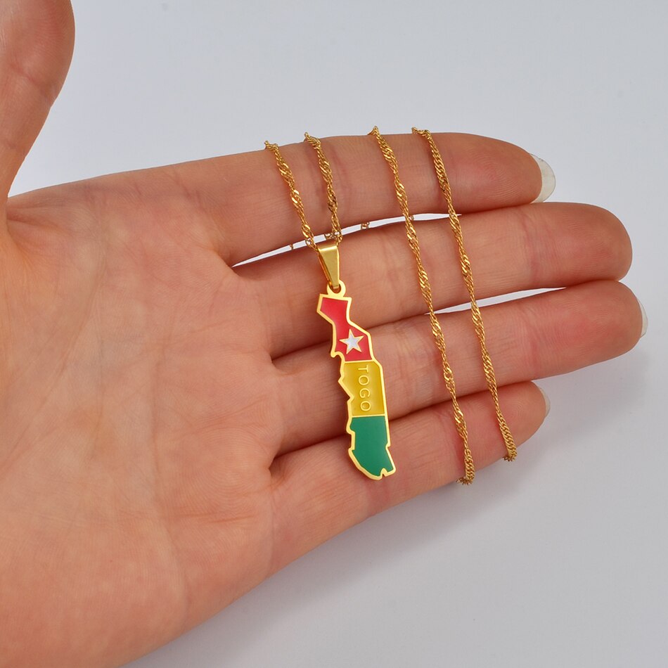 Collana bandiera Togo