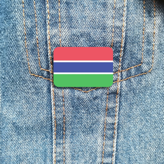 Spillone bandiera Gambia