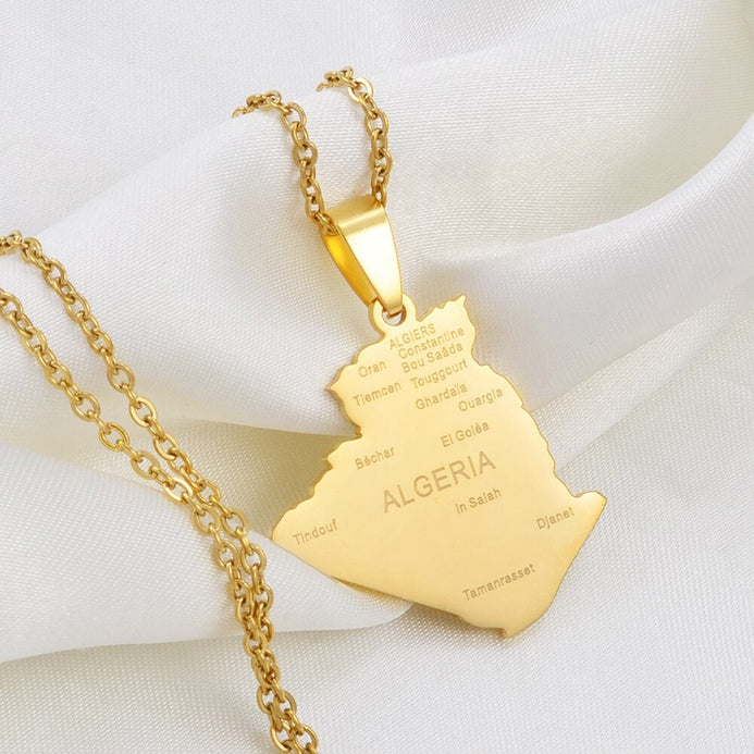Collana carta Algeria
