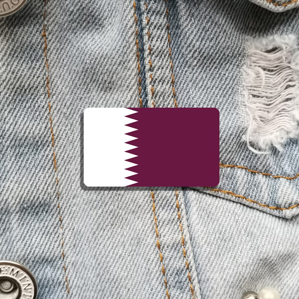 Spillone bandiera Qatar